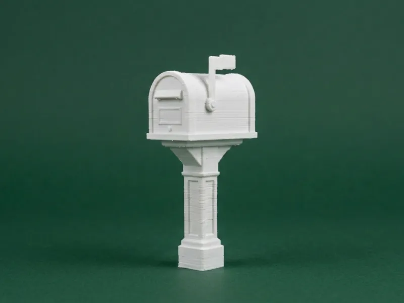 1:12スケールメールボックス3Dモデル
