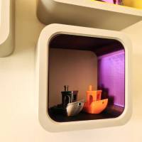 Funky Box Shelves with removeable colour insert Bundle Shelf-3