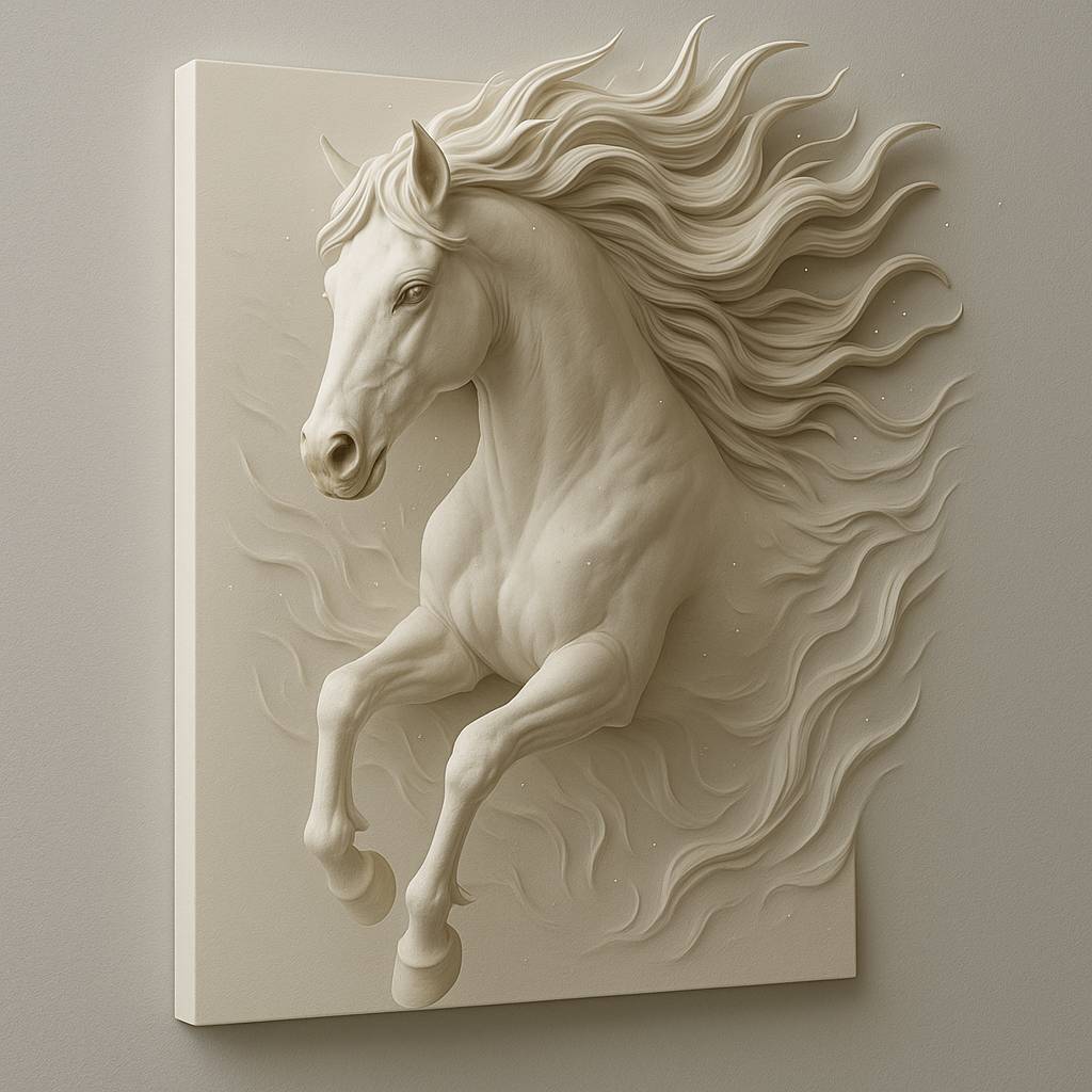 Elegant Horse Wall