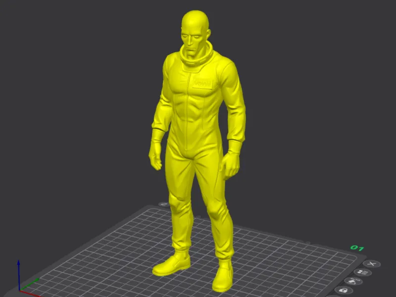 Saitama Prisoner 0001 3D Model anime character  prisoner  co
