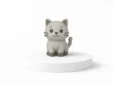 Cute Kitty Keychaine-0