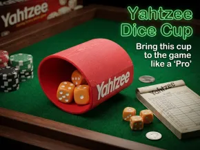 Yahtzee Dice Cup (Face-Down-CFS & Non-CFS Versions)