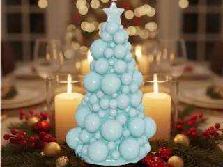 Bubble-style Christmas tree