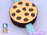Straw Topper chocolate cookie-0