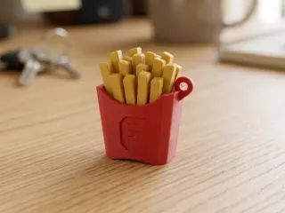 Fries Key Chain