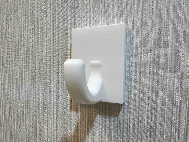 No-Damage Staple Wall Hook v1