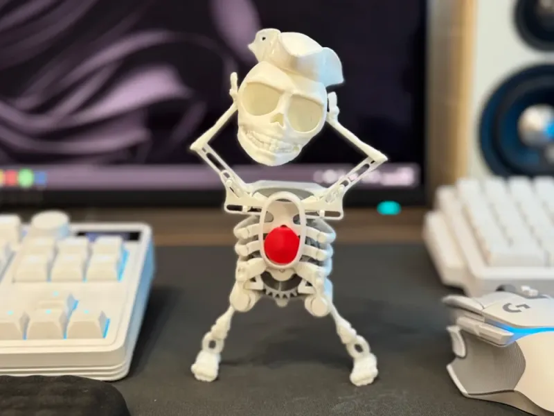 Mechanisches tanzendes Skelett-Spielzeug - Pirat