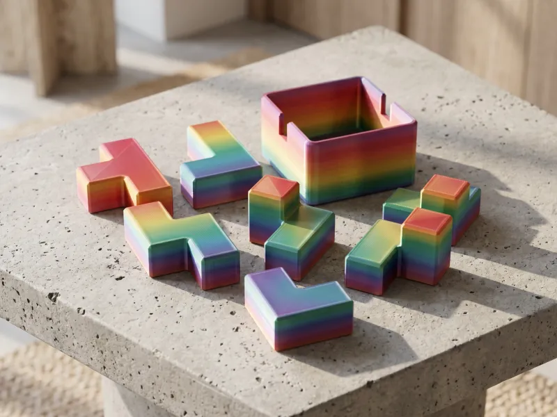 Soma Kubus Puzzel | 7-Delig 3D Breinbreker (3×3×3)