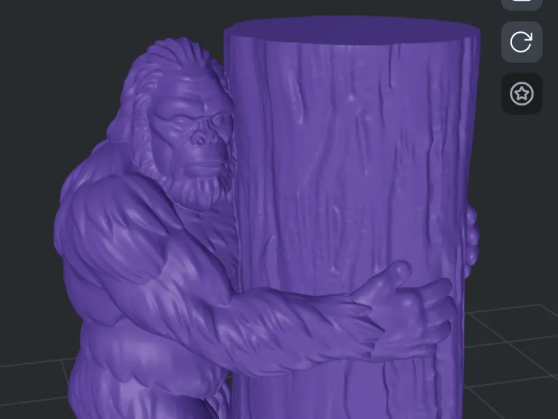 Sasquatch decoration