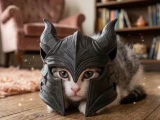 hElmet cat