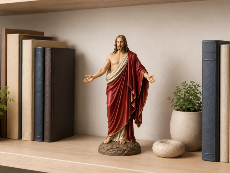 Jesus Christ STL for 3D Printing | Sacred Heart Jesus Statue