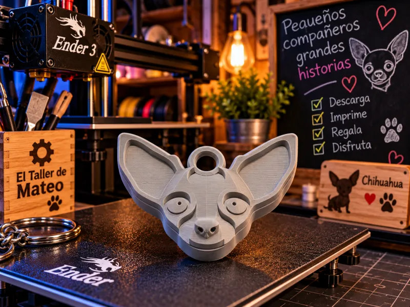 Llavero Chihuahua