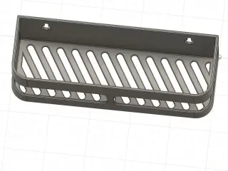 Modular Wall Storage Bin Set (3 Sizes, With/Without Keyhole)