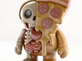 Skeleton Pizza