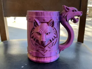 Viking Wolf Mug