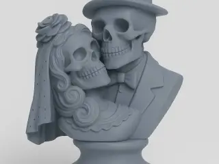 💀 Til Death Do Us Part Bust