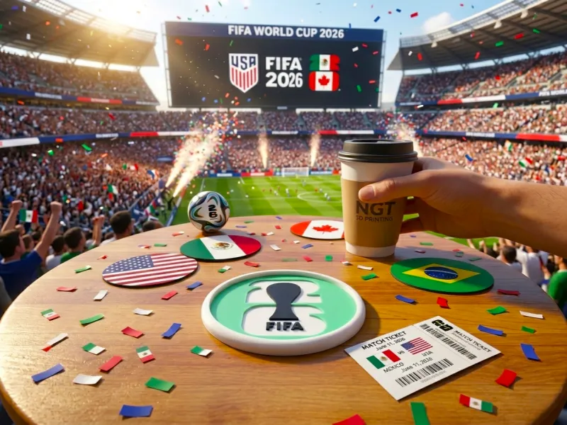 حامل أكواب قهوة لكأس العالم لكرة القدم 2026