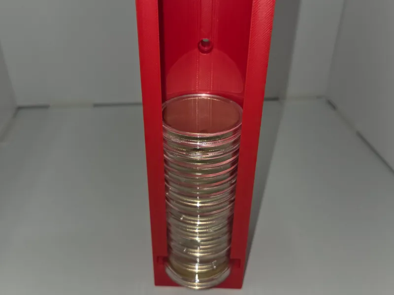 40 mm brass coin blank holder