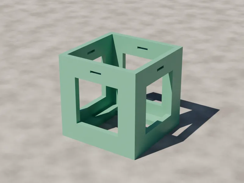 Cube in Cube in Cube - Nested Rattle Sculpture
