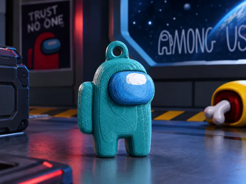 Among Us keychain