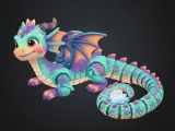 Loom Dragon at Sunset Garden-0