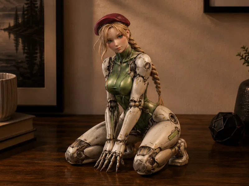 Android Cammy Street Fighter Figurine Model