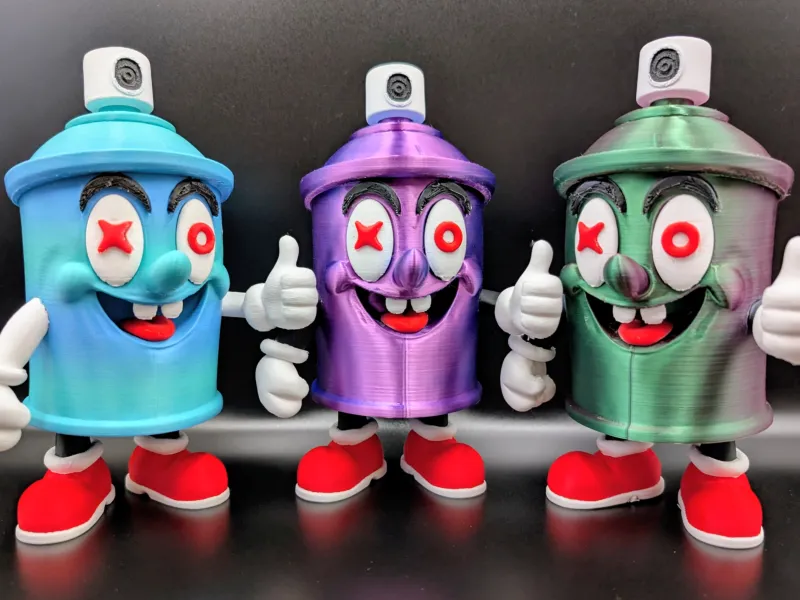 Graffiti Guy – Figura Bomboletta Spray