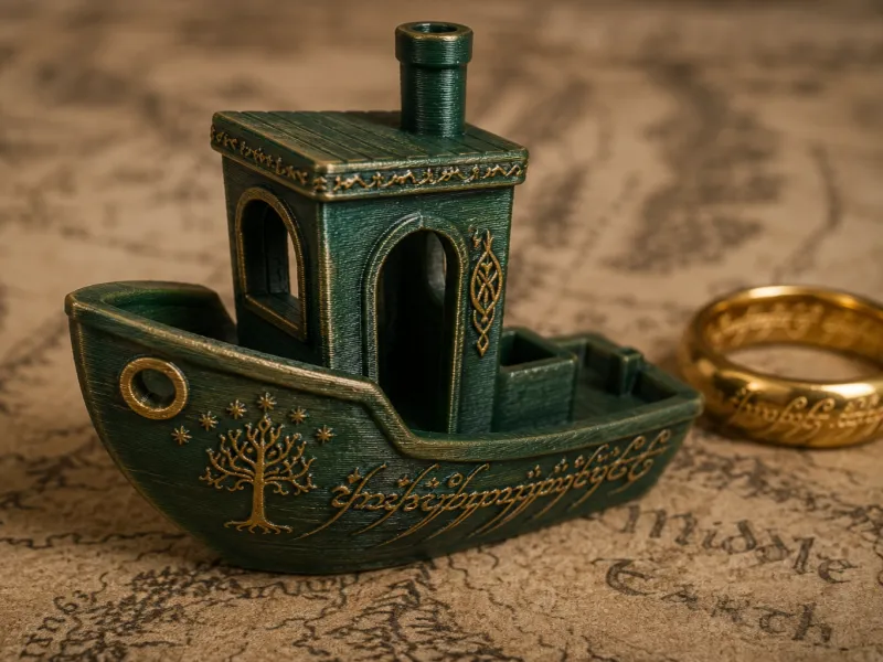 Benchy Le Seigneur des Anneaux
