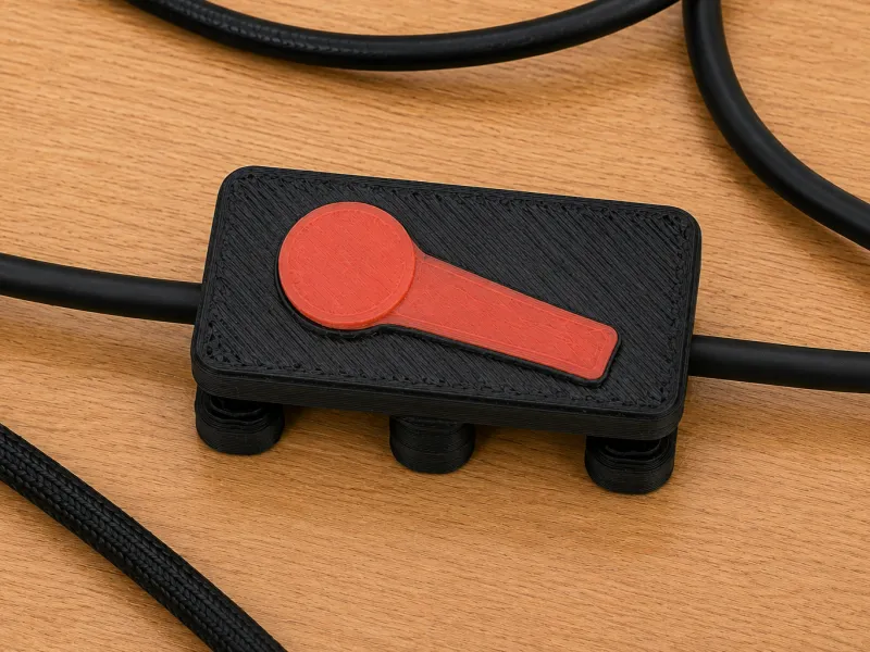 Microphone Cable Tag – Clip-On Cable Marker | 4 Sizes