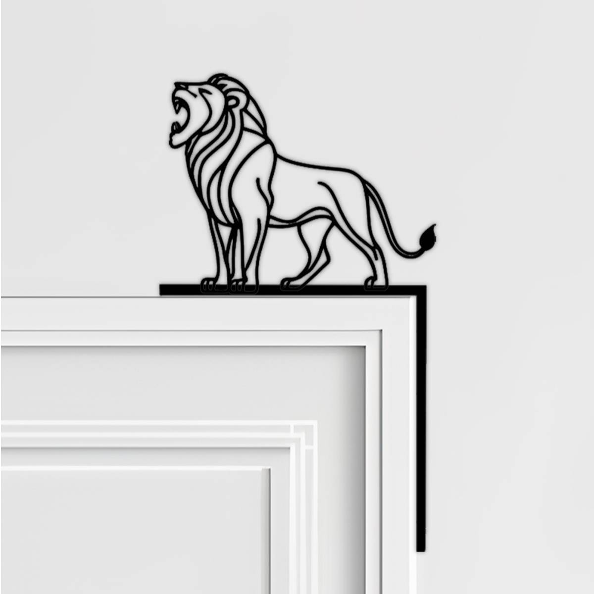 Lion Door Corner Decor, Home Decor, Door Frame Decor