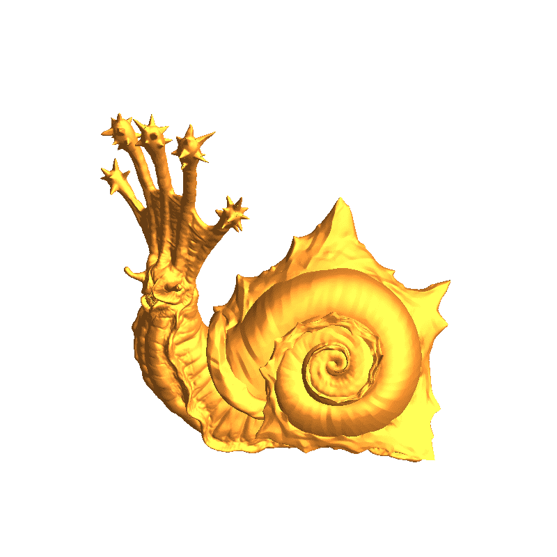 Lash Snail - Tabletop Miniature (Pre-Supported)