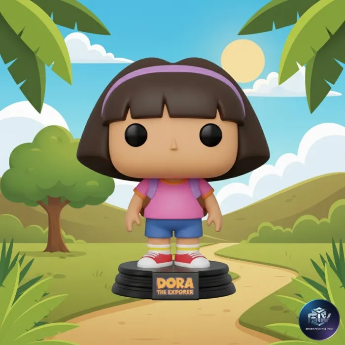 3D Printer Files | 3MF File | DORA THE EXPLORER | Creality Cloud