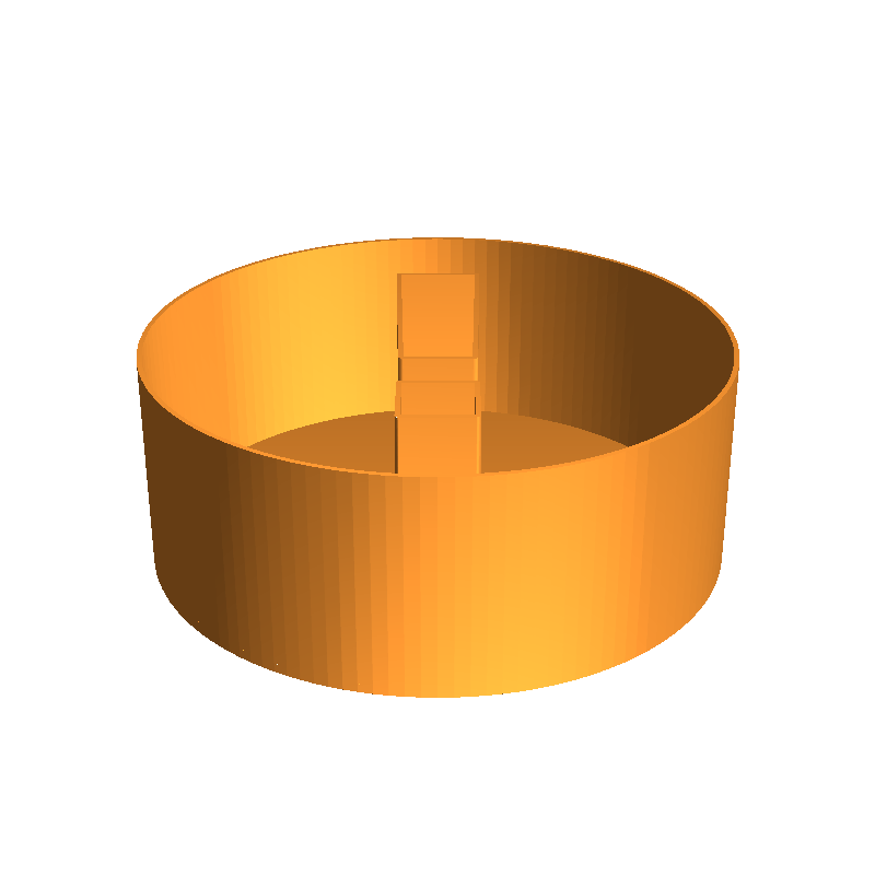 Disk with an exclamation point, nestable box (v1)