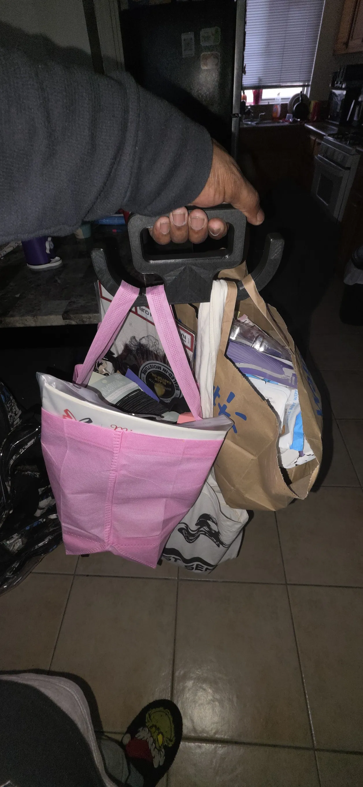 BAG CARRIER ! never go twice again !-1