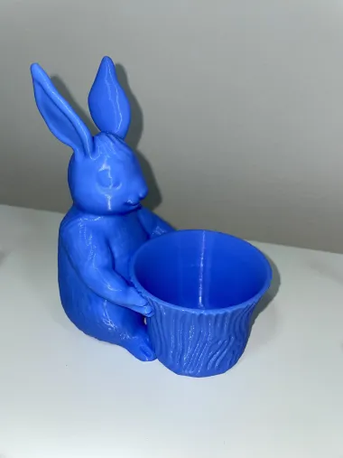 Easter Bunny Toy Pot Planter-0