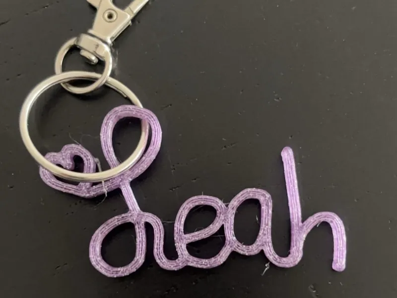 Leah keychain