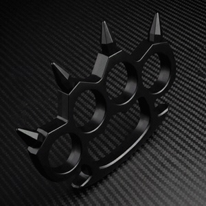 KNUCKLE DUSTER BRASS KNUCKLES - PREMIUM.