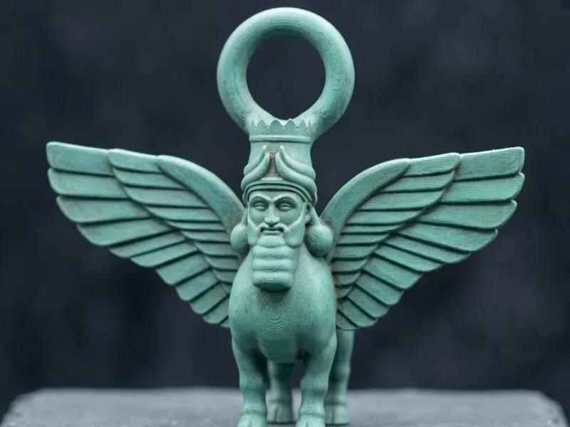 Lamassu keychain 