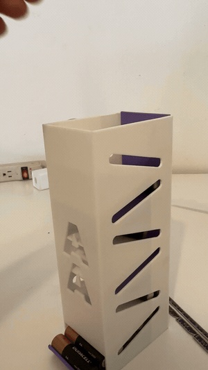 AA, AAA, C, D battery dispenser
