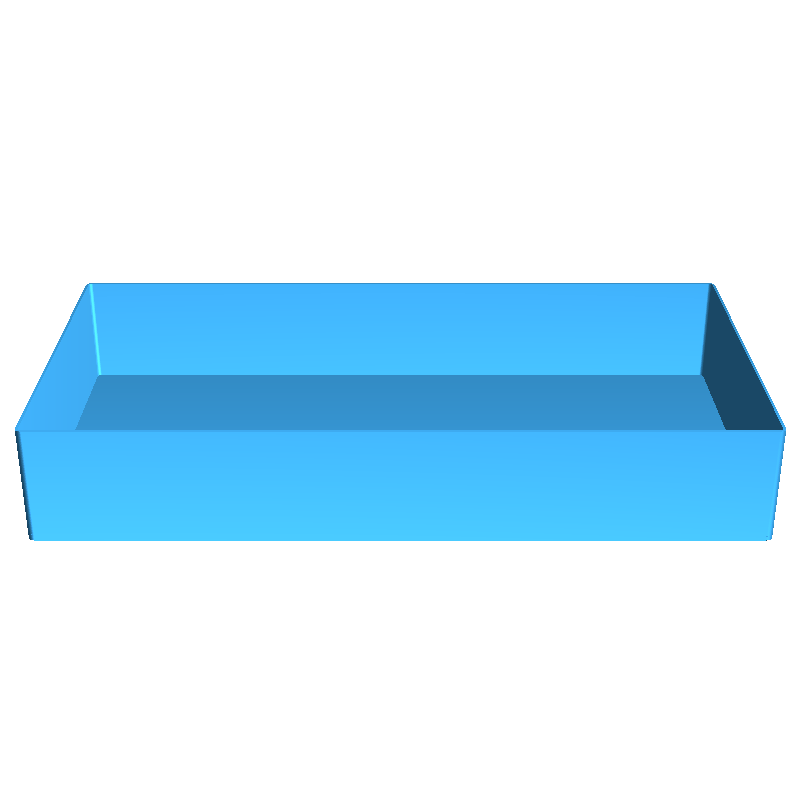 LOWER HALF BLOCK, nestable box (v1)