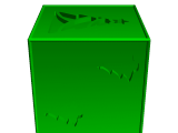 Christmas Pips D6 dice-2