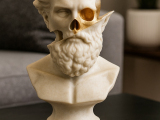 Classic Head Split Bust/Trophy-0
