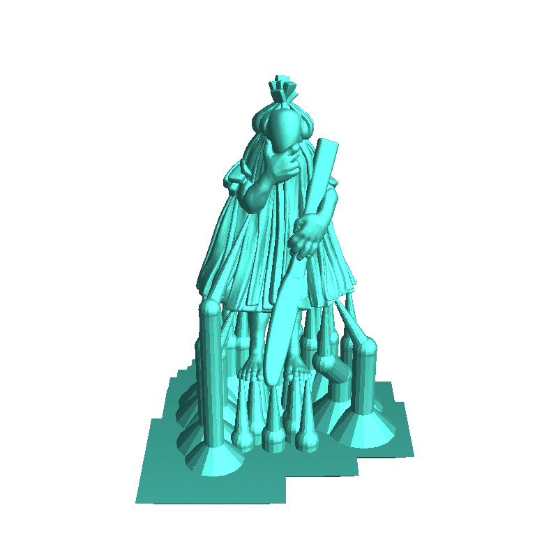 Chwinga - Miniatura da tavolo (pre-supportata)