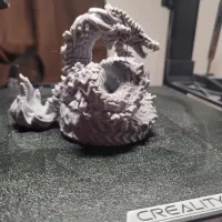 Mortas Dragon - Death Dragon - PRESUPPORTED - 32 mm-2