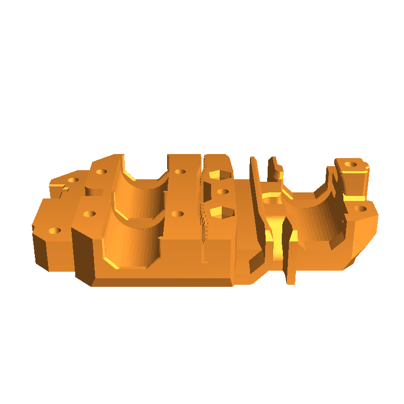 BEAR EXTRUDER X CARRIAGE FOR ANET A8, AM8 46.4MM RODS