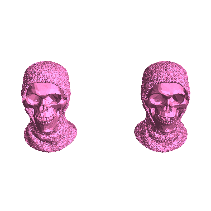 undead knight head - bits