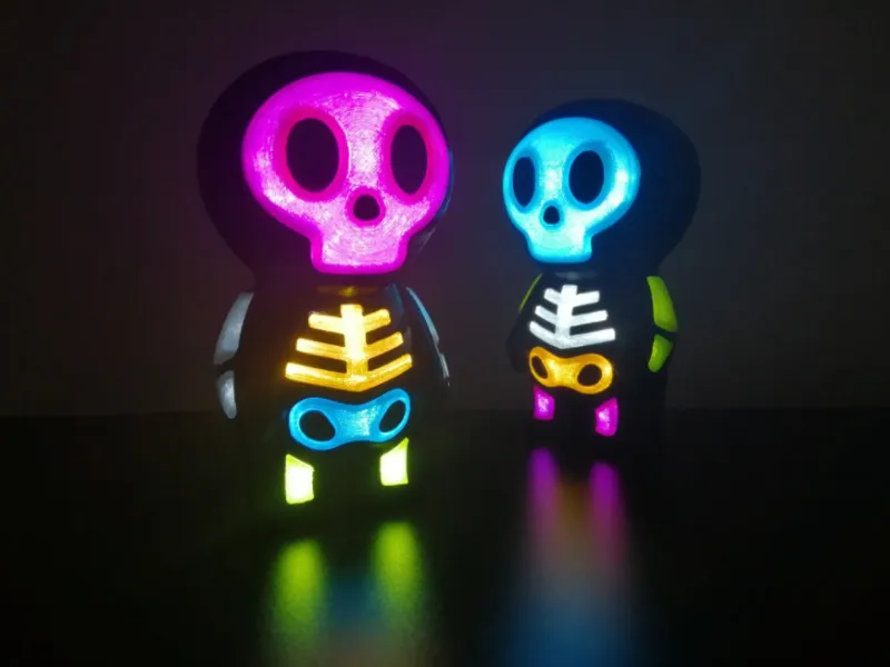 Cute Skull Lamp-Halloween