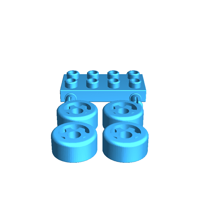 Some custom LEGO Duplo models part 1