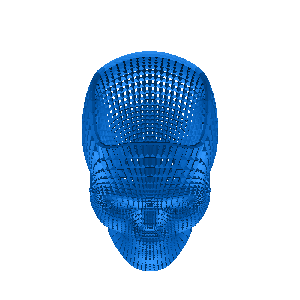 skull wireframe | 3D models download | Creality Cloud