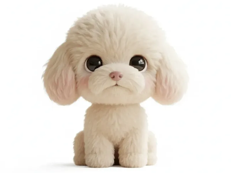 Cute Poodle Dog